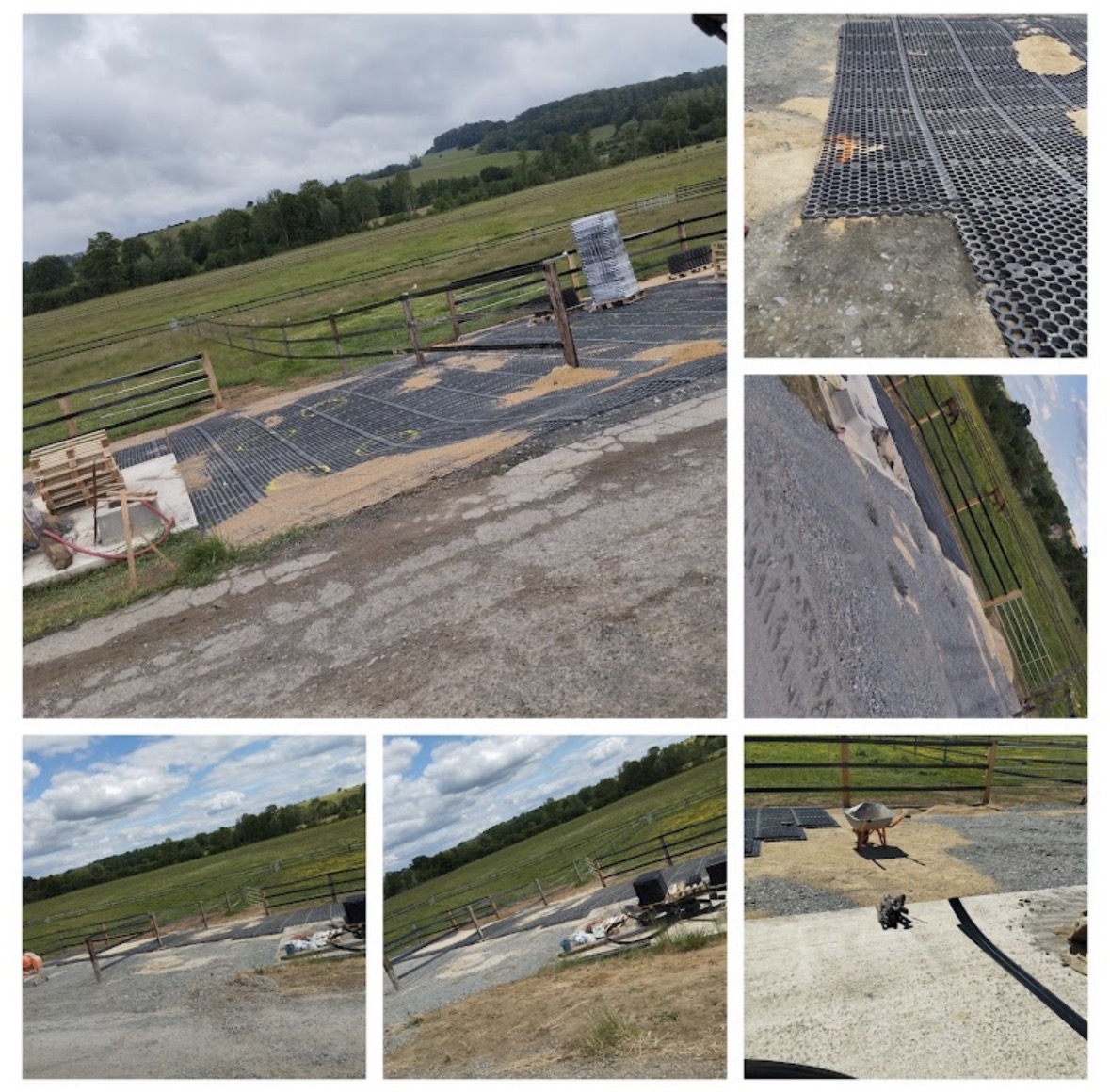 Aménagement extérieur et stabilisation d’un sol